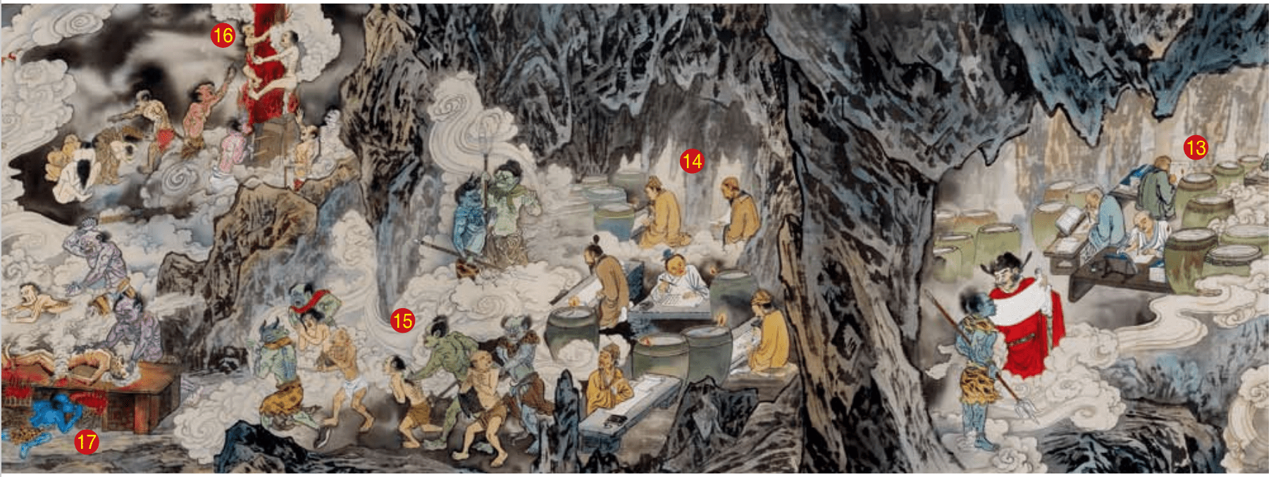 遊歷地府:巧謀游水千缸滿,辜負人間一片誠