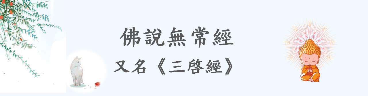 佛說無常經